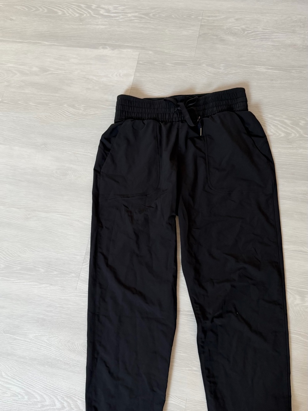Women’s Black SPANX Drawstring Casual Pants
